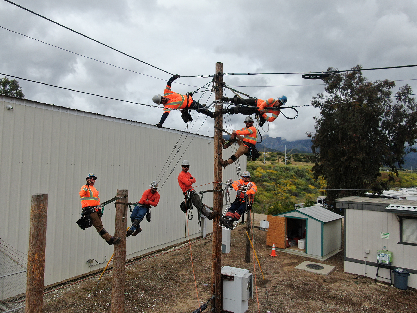 Pole Climbing