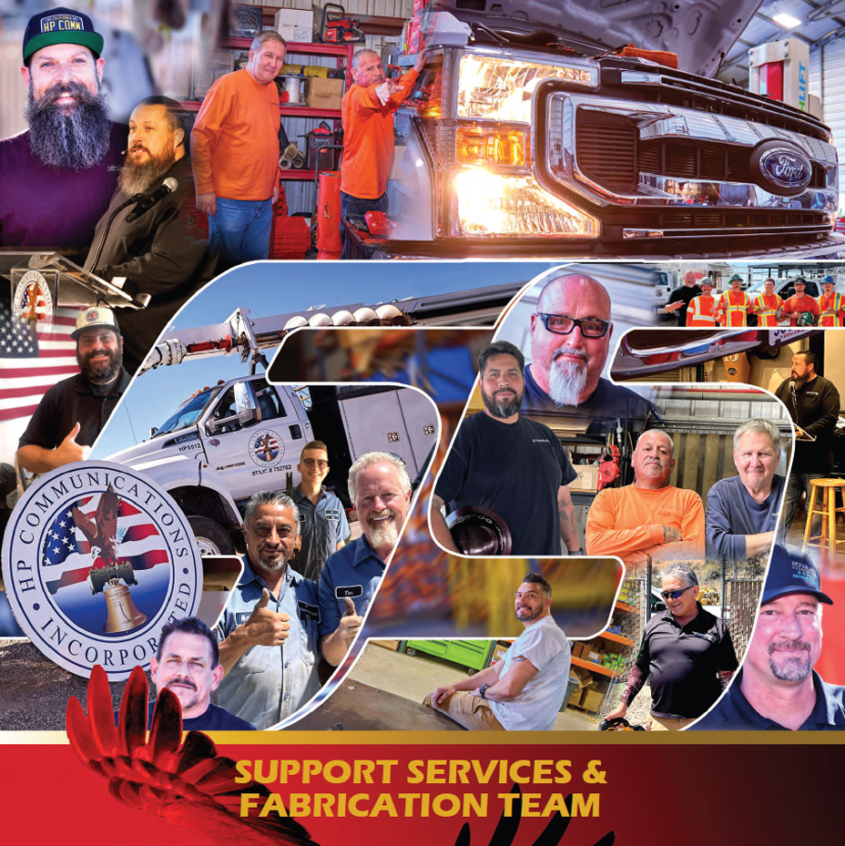 Support Services & Fabrication Team