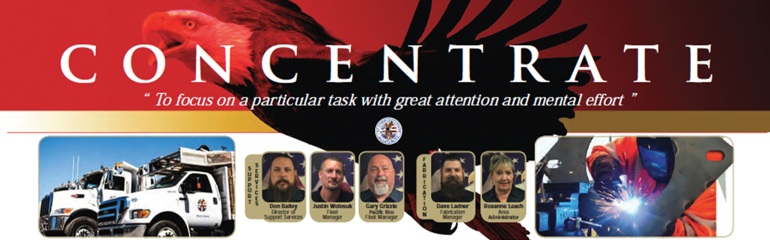 Support Services & Fabrication Tram Top Header